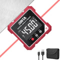 Rechargeable Digital Angle Finder with Dual Laser & Magnetic Base