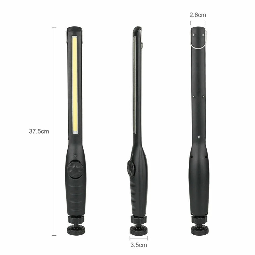 2-Pack Rechargeable Magnetic LED Work Lights – USB Cordless